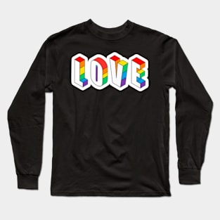 pride month love Long Sleeve T-Shirt
